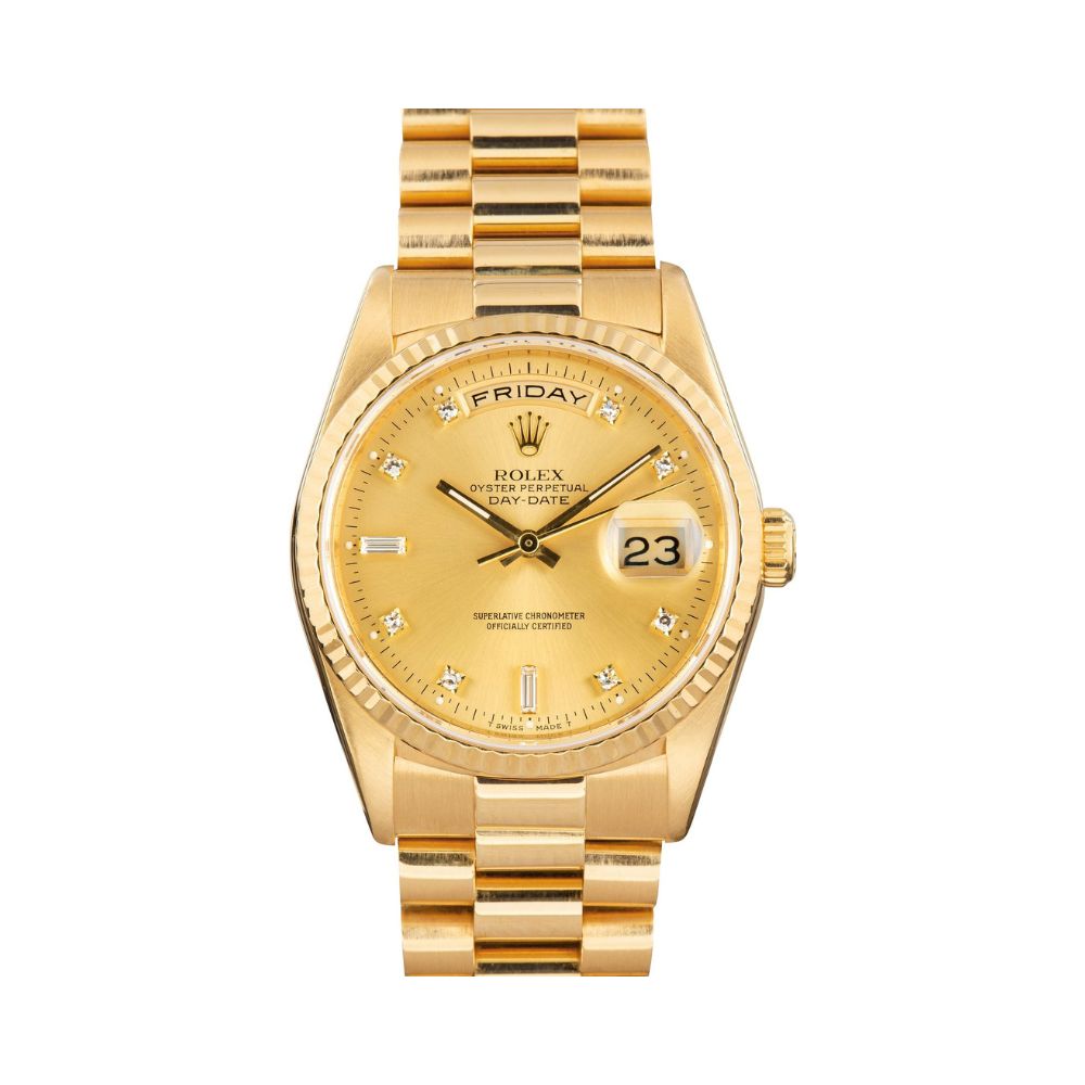 18K Gold Rolex Day-Date President Watch