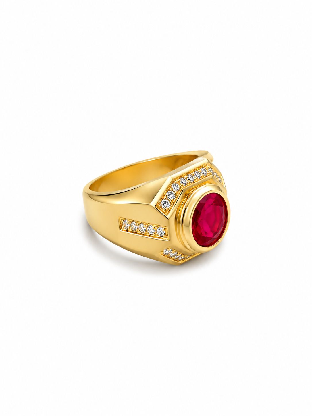 Men's 14K Yellow Gold Imperial Signet Ring