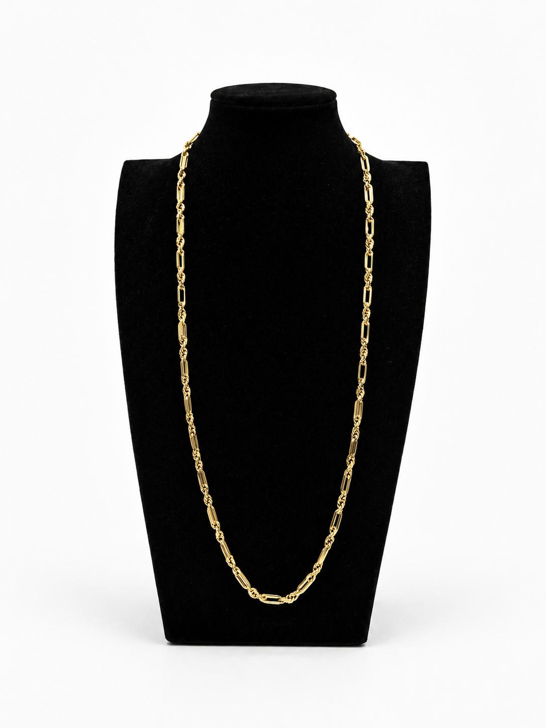 CLASSIC 14K FIGARO LINK
