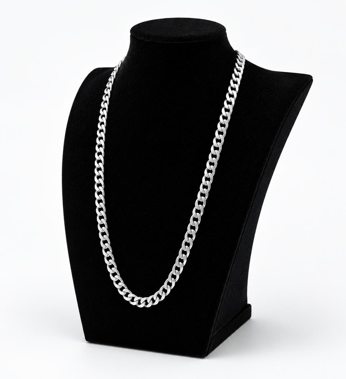 CLASSIC SILVER CUBAN LINK