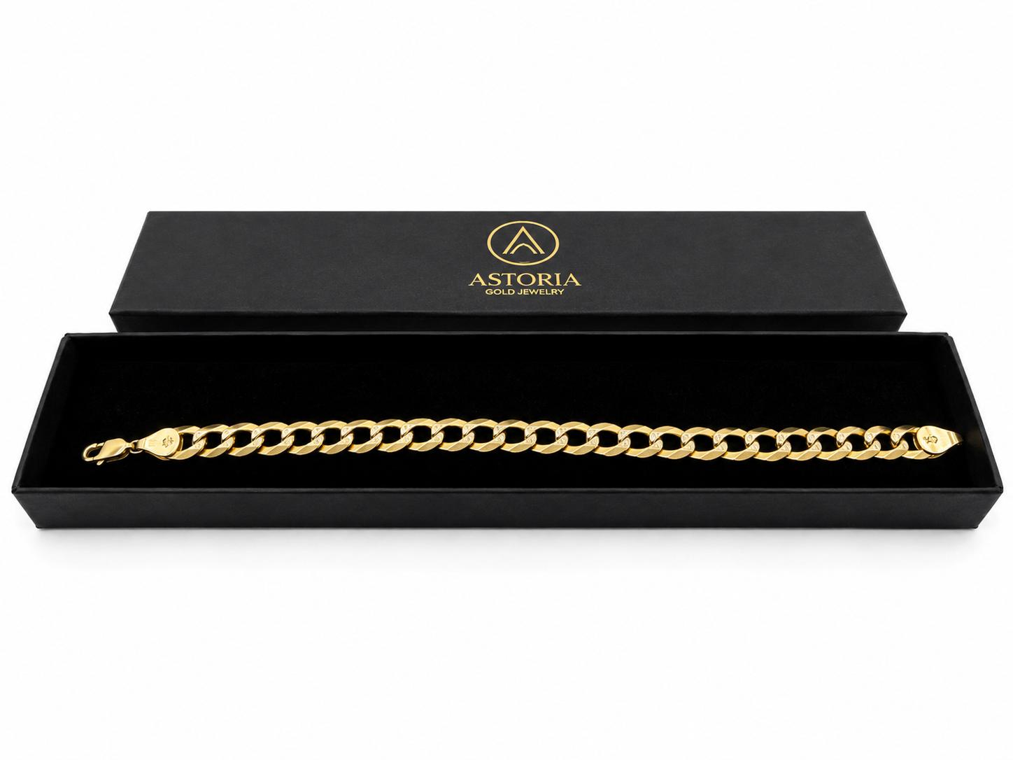 CLASSIC 14K CUBAN BRACELET