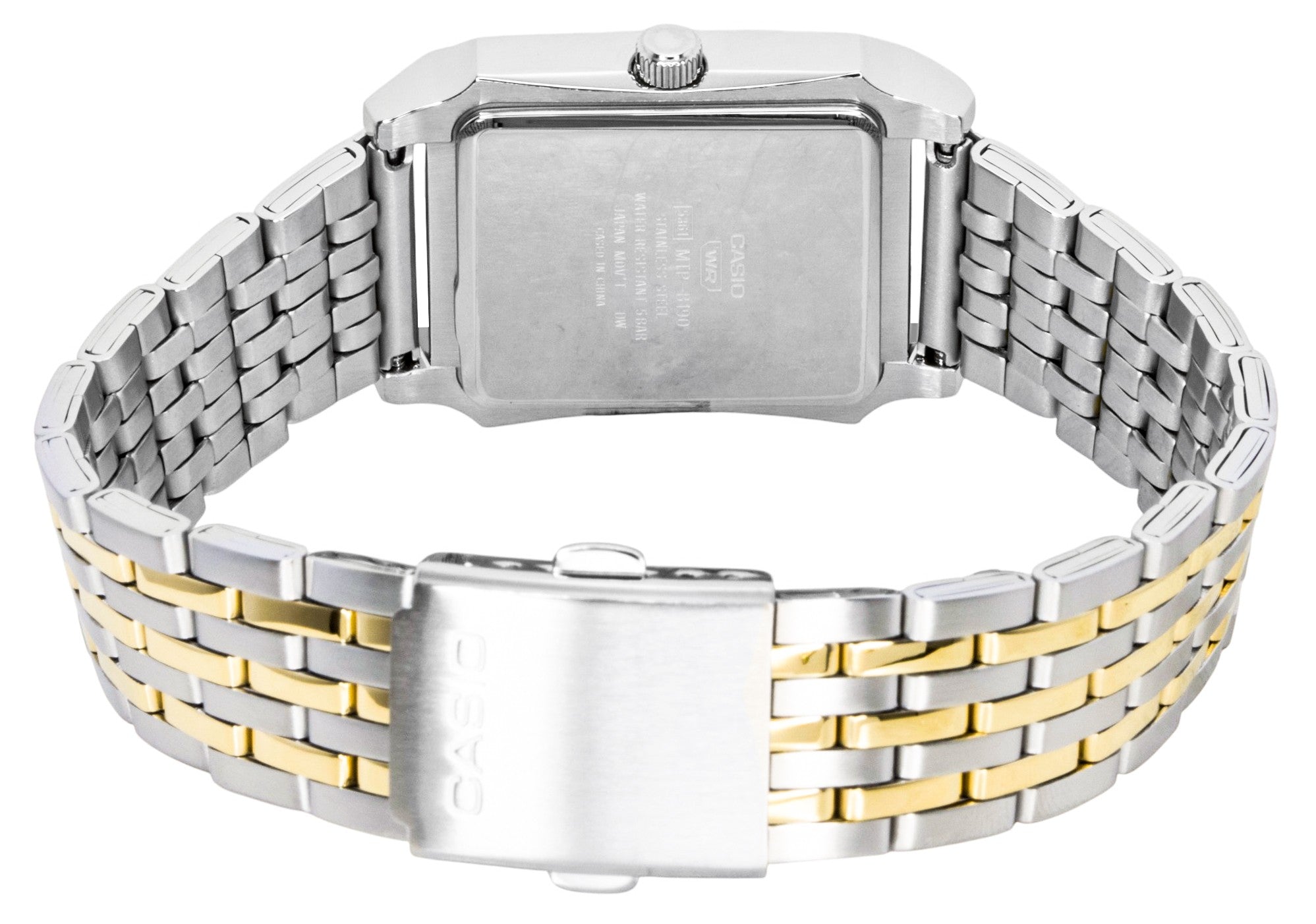 Casio Analog Stainless Steel Gold Dial Quartz MTP-B190SG-9BV Men's Watch