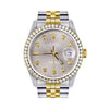 Rolex Datejust 36 with diamond two-tone dial and bezel