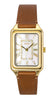 Fossil Raquel Brown Leather Strap White Mother Of Pearl Dial Quartz ES5307 Women's Watch