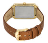 Fossil Raquel Brown Leather Strap White Mother Of Pearl Dial Quartz ES5307 Women's Watch