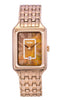 Fossil Raquel Rose Gold Tone Chocolate Dial Mesh Style ES5323 Women's Watch