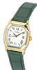 Fossil Harlow Green Croco Leather Strap Cream Dial Quartz ES5427 Women's Watch