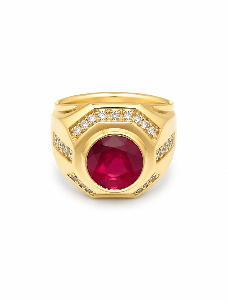 Imperial Signet Ring in 14K Yellow Gold