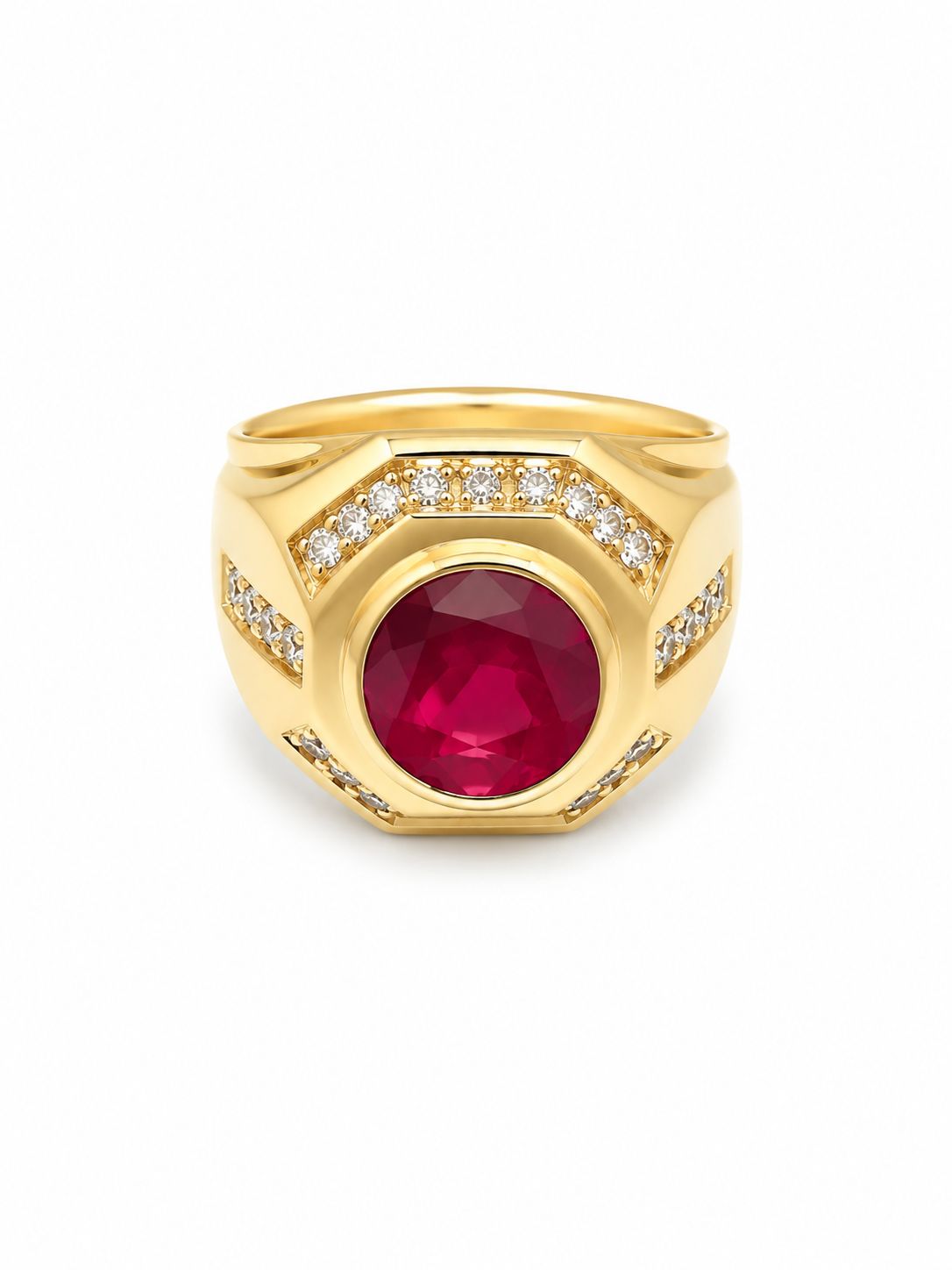 Men's 14K Yellow Gold Imperial Signet Ring