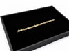 Bracelet of Cuban Links Interspersed with Diamond Plates in Yellow Gold
