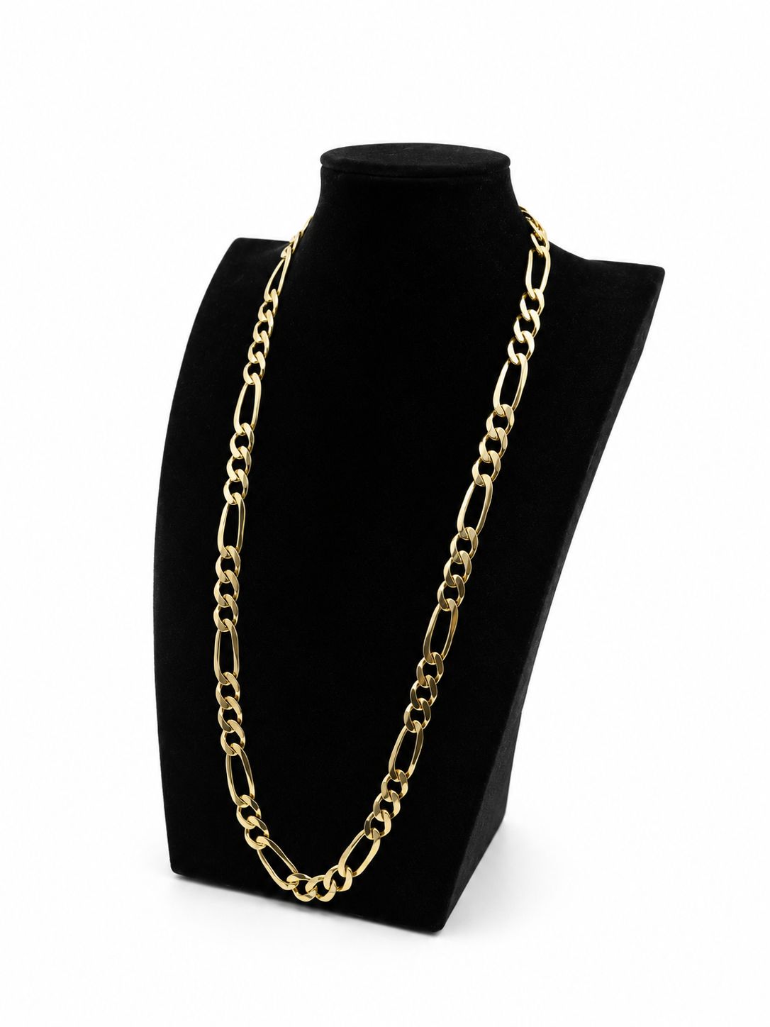 14K Yellow Gold Figaro Chain