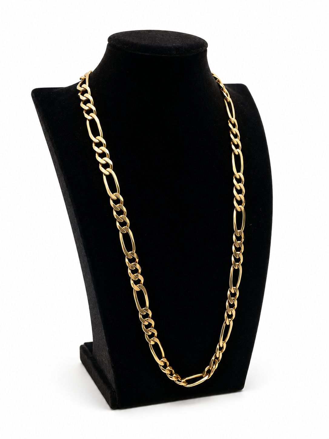 14K Yellow Gold Figaro Chain