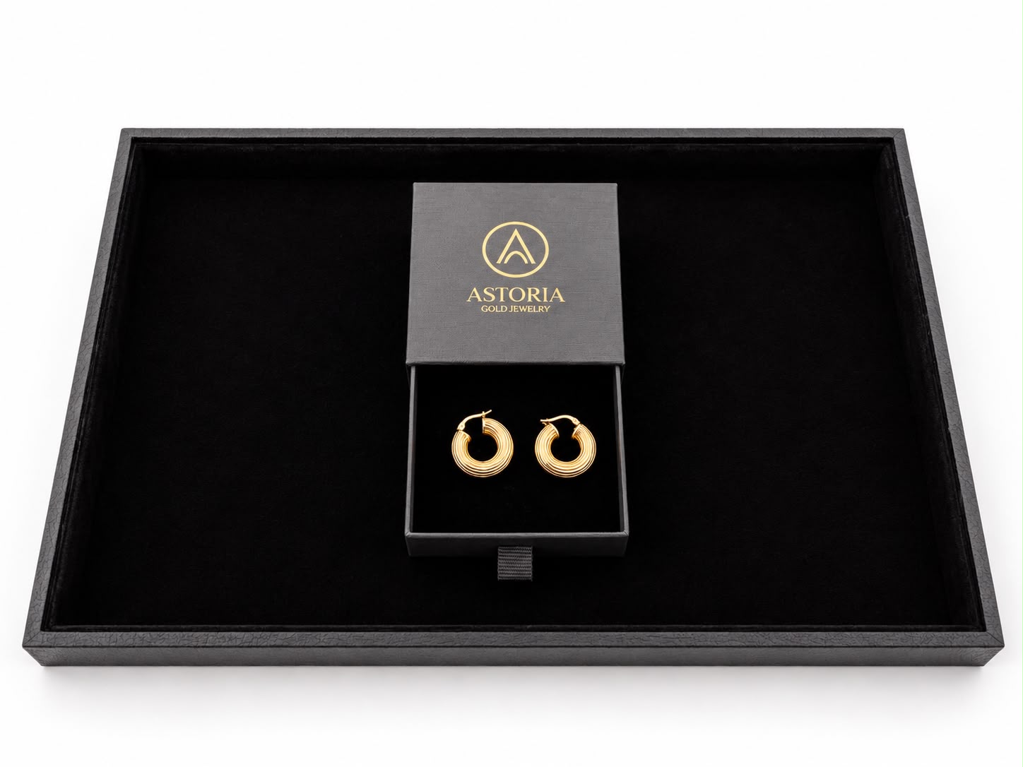 CLASSIC HOOP EARRING 14K