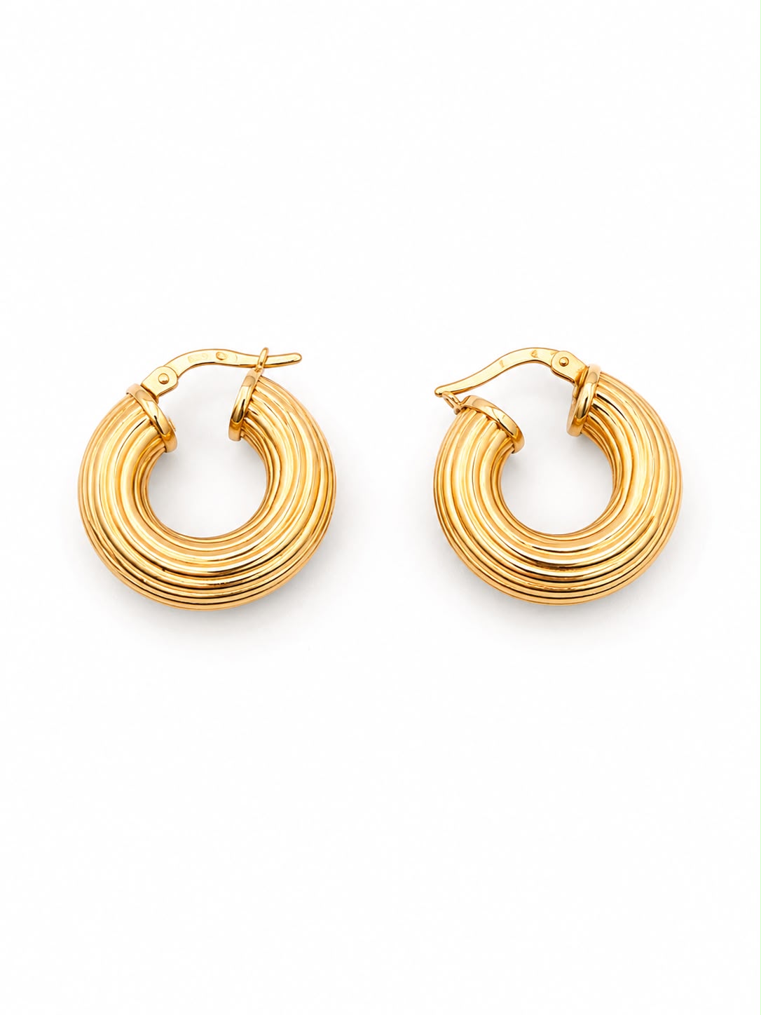 CLASSIC HOOP EARRING 14K