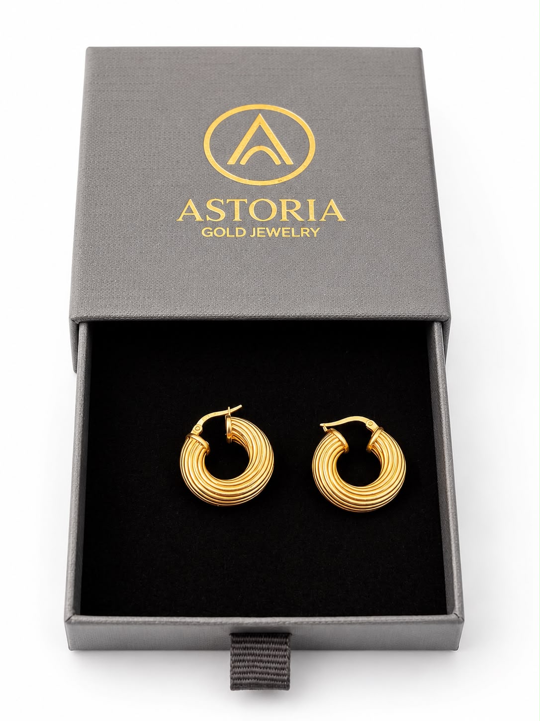 CLASSIC HOOP EARRING 14K
