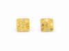 ELEGANT SQUARE STUD 10K