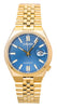 Citizen Tsuyosa 60 Rose Gold Tone Stainless Steel Blue Dial Automatic NK0023-57L 100M  Men's Watch