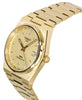 Tissot PRX Powermatic 80 Gold Tone Stainless Steel Champagne Dial Automatic T137.407.33.021.00 100M Men's Watch